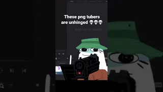 Png tuber pulls firearm on chat *not clickbait* #pngtuber #vtuber #vtuberen #animation