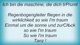 Alphaville - Traumtanzer Lyrics