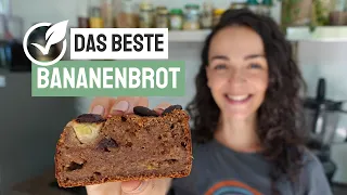 🍌 BANANENBROT REZEPT - vegan, gesund & einfach 🍌