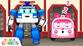 Wake up | Robocar Poli's Habit Play | Policecar Firetruck Ambulance | KIGLE GAMES