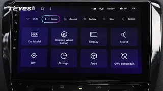 10 Teyes CC3 Device Settings Car Audio Upgrade