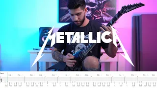 Metallica - “Too Far Gone” Guitar Cover + SOLO With On Screen Tabs (New Song 2023)