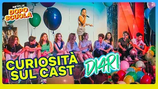 COM'È BACIARSI SUL SET? Le CURIOSITÀ DEI FAN al Back2School Party | DI4RI 🎒 Netflix DOPOSCUOLA