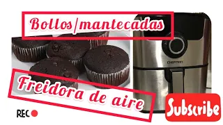 Freidora de aire | Hicimos cupcakes || receta 🔴