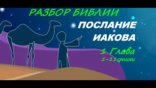 Послание Иакова 1 Глава. Толкование Библии. Разбор Слова.