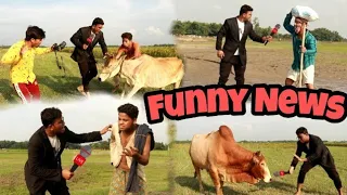 Funny News Repoter Hindi Surjapuri Funny News | Bindas Fun2 |