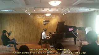 Masterclass with prof. Dario Ntaca: Chopin Scherzo No.2 in B-flat minor, Op.31 | Trương Hoàng Điệp
