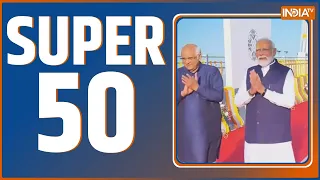 Super 50: PM Modi Inaugurates Sudarshan Setu | Mann Ki Baat | Rahul Gandhi | Congress | 25 Feb 2024