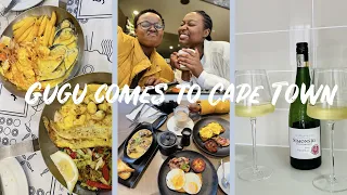 VLOG: GUGU COMING TO CAPE TOWN | Spend the weekend with us | Gugu & Kearabilwe #Roadto2K