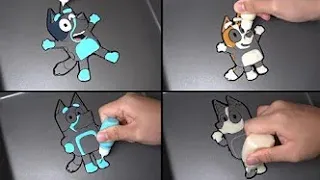 Pancake Art - Bandit, Bingo, Bluey, Chilli