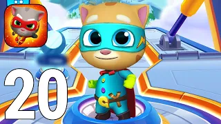 Talking Tom Hero Dash Run Game Gameplay Walkthrough Part 20 - Ginger Superhero [iOS/Android Games]