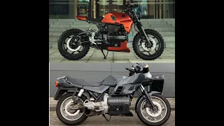 BMW  Cafe racer Build Timelapse (k100) before & After