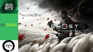 GHOST OF TSUSHIMA | RTX 3050 6GB LAPTOP | R5 7640HS | 2X8GB | LENOVO LOQ