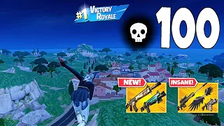 100 Elimination Solo Vs Squads "Zero Build" Gameplay Wins (Fortnite chapter 5)