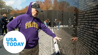 Vietnam vet visits memorial ahead of 50th anniversary of the war | USA TODAY