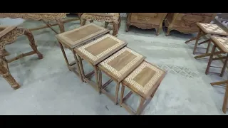 Chinioti Furniture New 2024 Bed Set Design