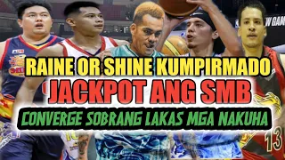 JACKPOT ANG RAINE OR SHINE AT SMB SAAN KA PA