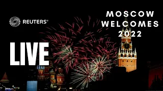 LIVE: Moscow welcomes 2022 with fireworks