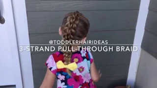 How to do a 3-strand pull-through braid