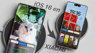iOS 16 del iPhone 14 en tu Xiaomi con este TEMA Nuevo! | (Más y Nuevas FUNCIONES)