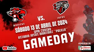 Mexicas de la CDMX vs Jefes de Ciudad Juárez / Semana 6, Temporada 2024