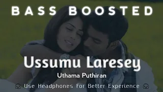 Ussumu Laresey | BASS BOOSTED | Uthamaputhiran | Vijay Antony | Danush | Bass Bro