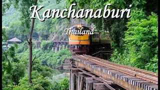 Kanchanaburi - Thailand 🇹🇭 Bridge over the River Kwai - Hellfire Pass - Death Railway - Erawan Falls