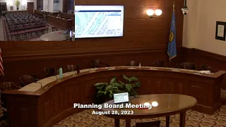 Planning Board Meeting 08/28/2023