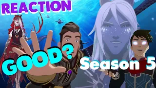 WHAT was SEASON 5?? | REACTION | The Dragon Prince