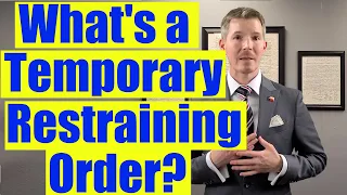 What is a Temporary Restraining Order? What happens if you violate a TRO?