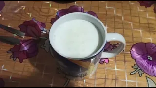 Получили обалденную молочную пенку для кофе с помощью капучинатора kitfort KT-793