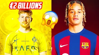 CRAZY TRANSFER MARKET! 🤯 €2 BILLIONS for PLAYERS! XAVI SIMONS' COMEBACK to BARCELONA!?