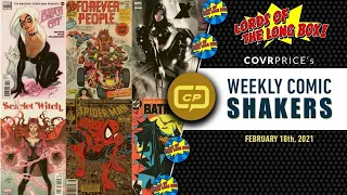 CovrPrice Top Weekly Comic Book Shakers for Feb 18th 2021!