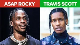 ПОЧЕМУ ВСЕ ПУТАЮТ Travis Scott с A$AP Rocky?🤯😄 / У НИХ БИФ? ОТКУДА ПОШЕЛ МЕМ  / ТРЭВИС СКОТТ АСАП