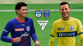 EA FC24 - Kerala Blasters Vs Bengaluru Fc | ISL Indian Super League