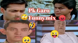 Pk Garo Funny mix 🤣🤣//  Garo Dubbing Funny Video 😂😂