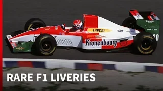 10 rare F1 car liveries