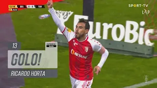 Goal | Golo Ricardo Horta: SC Braga (1)-0 Famalicão (Liga 21/22 #17)