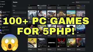 5 PESOS MO GAWIN NATING 100+ PC GAMES! DIRECT DOWNLOAD! | HOW TO AVAIL XBOX GAMEPASS PHILIPPINES