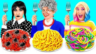 Wednesday vs Babcia — Kulinarne Wyzwanie | Hacki dla Rodziców od TeenTeam Challenge