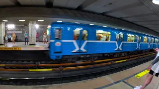 Поездка по самому длинному Метромосту в мире! 🌍Взгляд изнутри. 🚆🔝