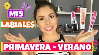 MIS LABIALES FAVORITOS PRIMAVERA-VERANO 2018 | Karla Biebrich