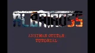 Abhiman ALBATROSS official guitar tutorial