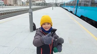 Pražský vlakový maratón 2.díl, 25.11.2021/ trainspotting