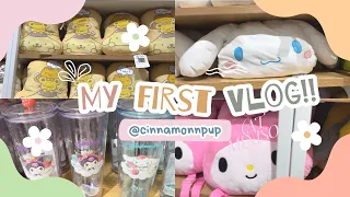 My first vlog!! || At Miniso! || THE MALL! || Vlog music