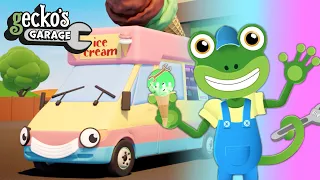 Ice Cream Colors With Vicky The Ice Cream Truck | Gecko's Garage | Learn Colors For Toddlers