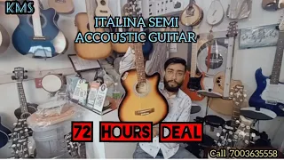 Italina semi accusatic guitar 72 hours deal Best offer price 1850 for first 5 customers Hurry up 🎸🎸