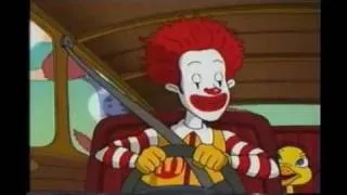 YTP Michael Rosen sings "Who Let The Dogs Out" and Ronald McDonald loses it in road rage