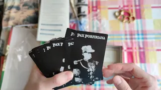 Pax Porfiriana, unboxing (Распаковка настольной игры Мир Порфириана)