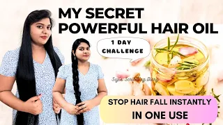 My Secret "Traditional Hair Growth Hair Oil" வளராத முடியையும்  வளரச்செய்யும் Powerful Hair Oil